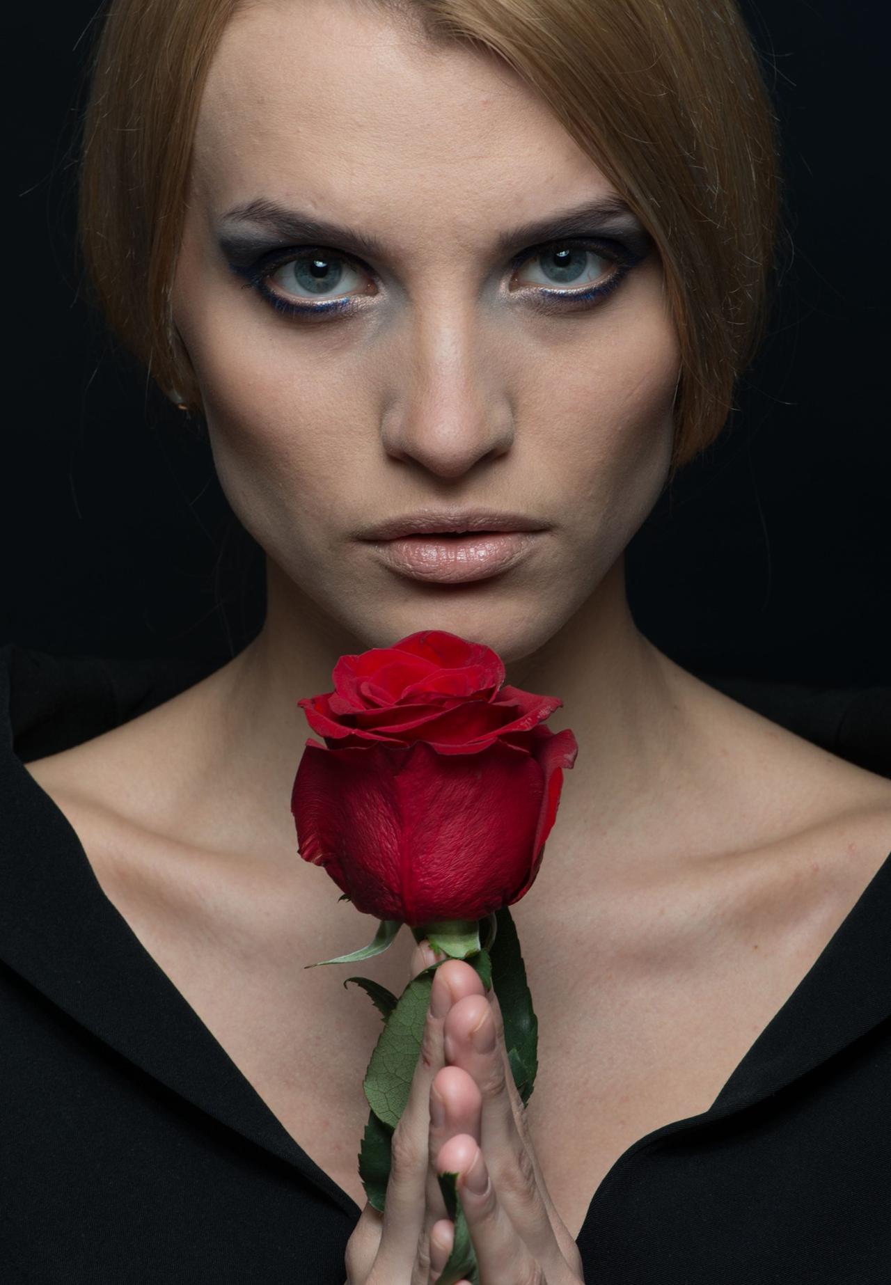 Face before retouching